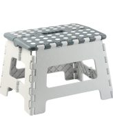 FOLD UP STEP STOOL GREY