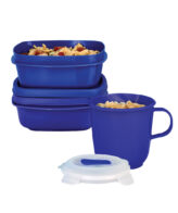 EASY KEEPERS (875ML X 2) & MICROWAVE MUG (680ML) SET