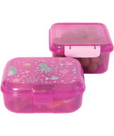 Munch on the Go Square (1.15L)  & Cube Lunch Box (1.1L) PINK